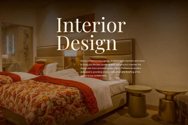 House of Interiors Website